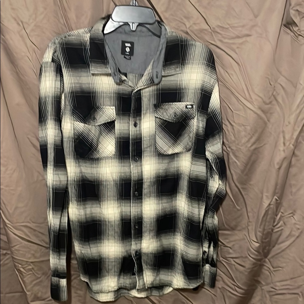 Vans flannel size large